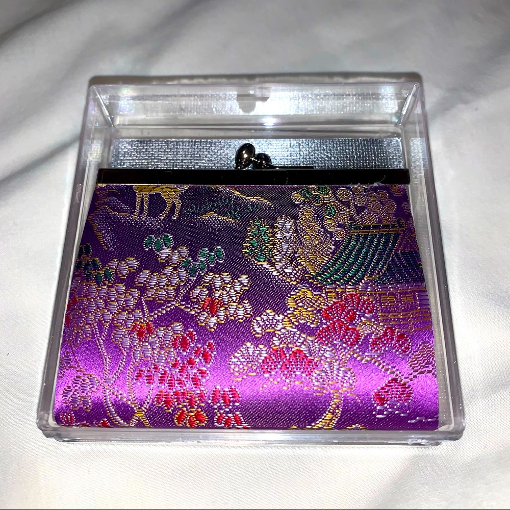 Vintage Japanese Clasp Coin Purse - NEW